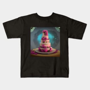 Rose Cake Kids T-Shirt